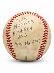 Sam Hughes Home Run Baseball