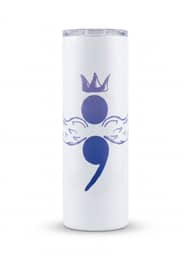 Generic Semicolon Winged Crown Tumbler